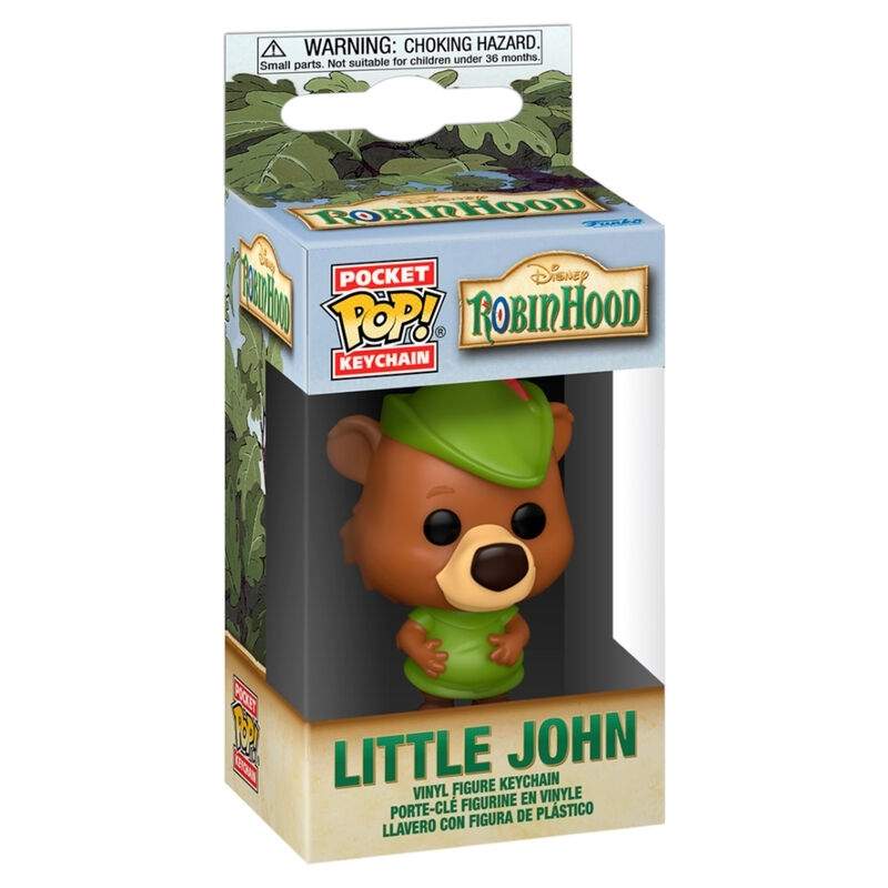 Disney Robin Hood Little John Pocket POP nøglering, samleobjekt