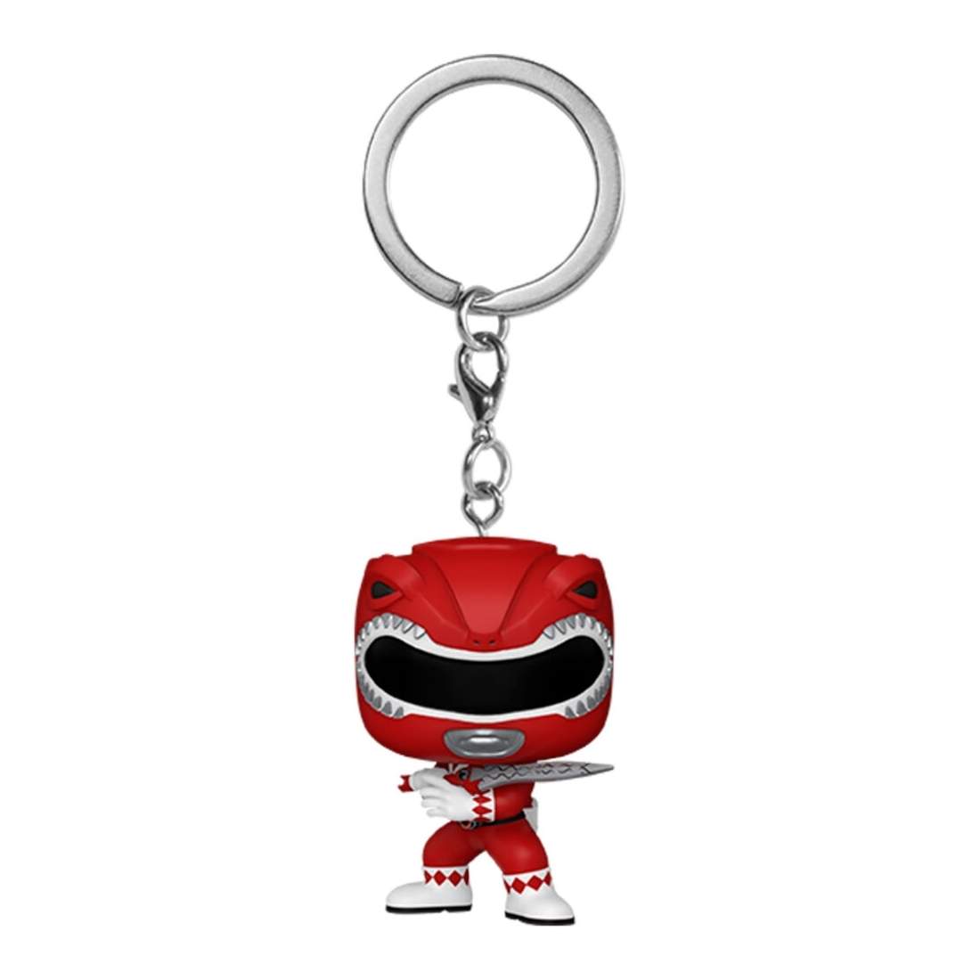Power Rangers 30-årsjubileum Röd Ranger POP-nyckelring | Hem & Hobby | Pryloteket