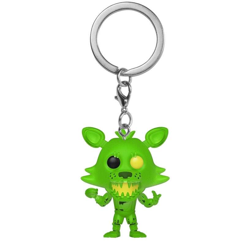 Five Nights at Freddy's Pocket POP nøglering - Radioactive Foxy
