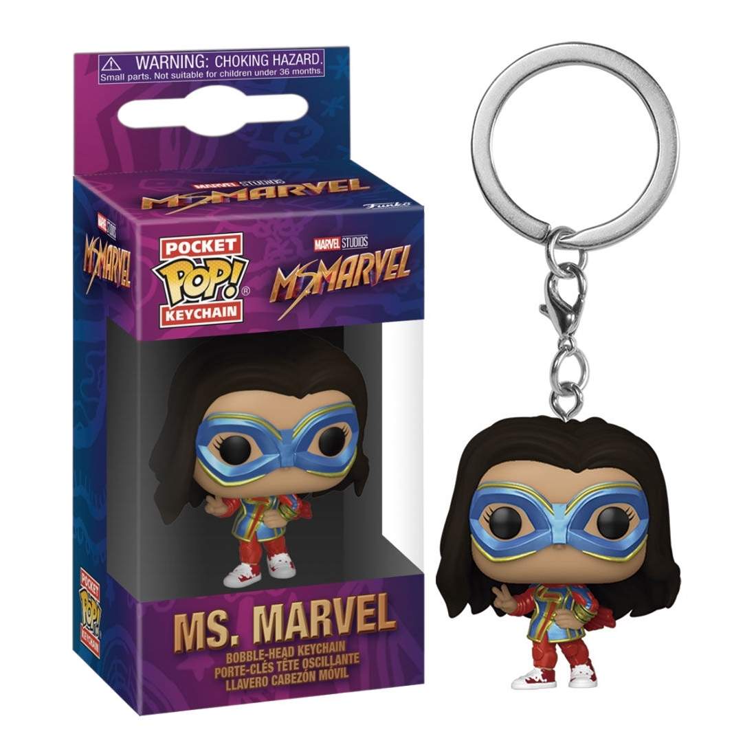 Ms. Marvel Pocket POP-nyckelring, samlarfigur | Hem & Hobby | Pryloteket