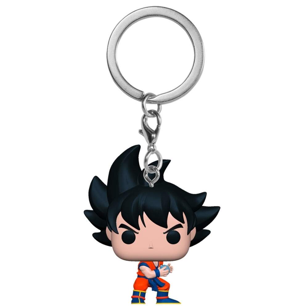 Dragon Ball Z Goku Pocket POP nøglering med Kamehameha Action