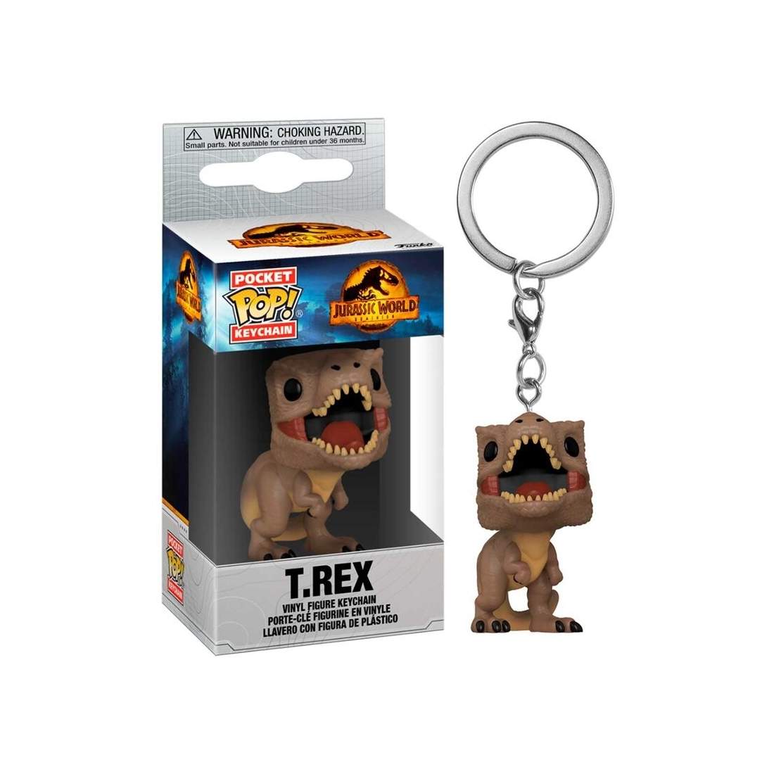 T-Rex Pocket POP-nyckelring för Jurassic World-fans | Hem & Hobby | Pryloteket