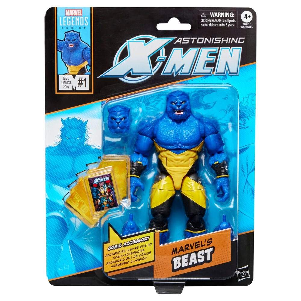 X-Men Astonishing Beast Figur, 15 cm samleobjekt actionlegetøj