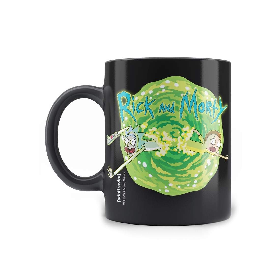 Rick and Morty Logo kaffemugg, 11 oz keramisk kopp | Hem & Hobby | Pryloteket