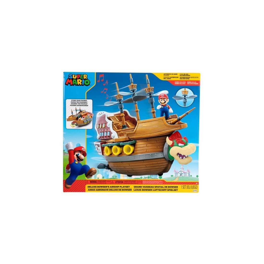 Super Mario Bowser-lekset med Deluxe Aeronave-funktioner | Hem & Hobby | Pryloteket