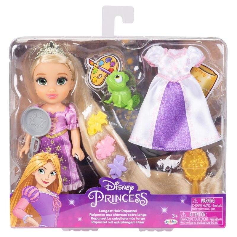 Rapunzel dukke 15 cm, Disney Princess samlerfigur