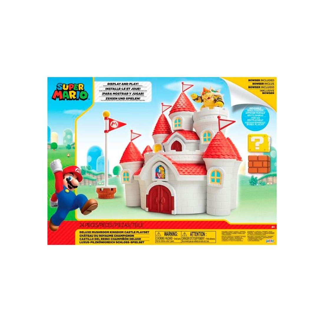 Super Mario Mushroom Kingdom Castle lekset med figurer | Hem & Hobby | Pryloteket
