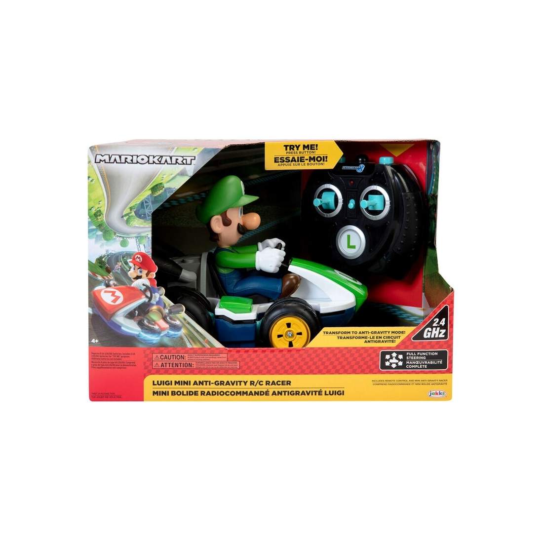 Mario Kart Luigi Mini RC Racer Leksaksbil för barn | Hem & Hobby | Pryloteket