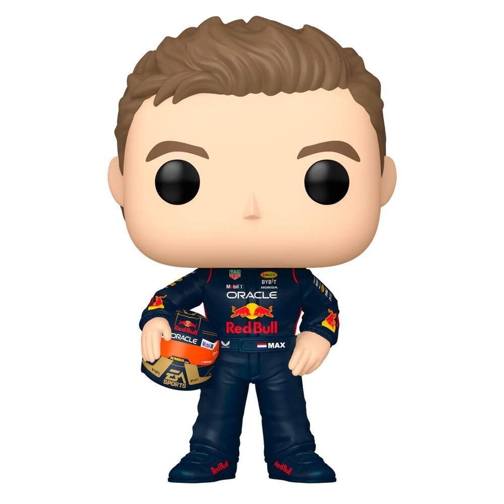 Max Verstappen POP figur - samlerobjekt racerlegetøj, 4 tommer