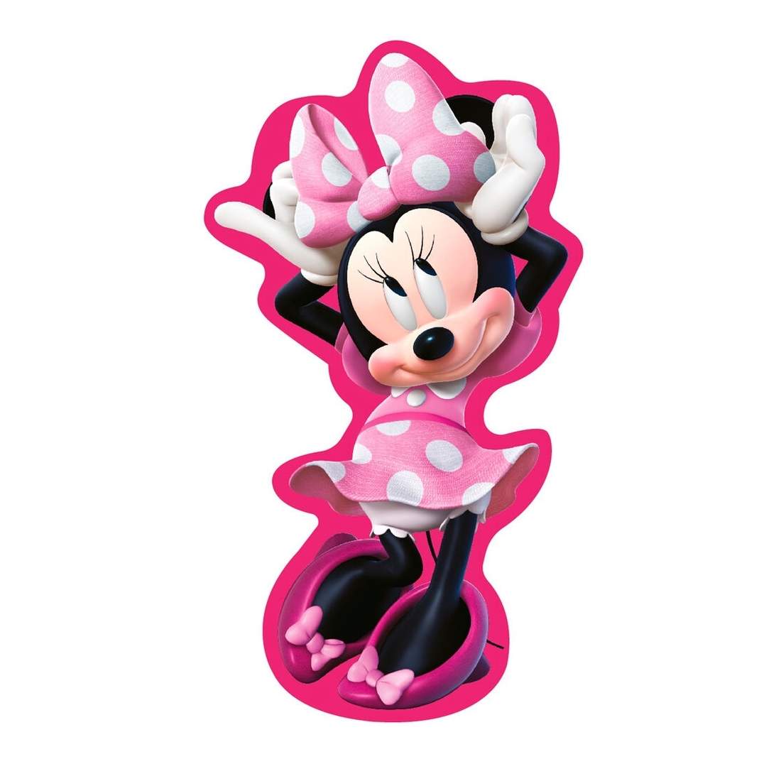 Minnie Mouse 3D-kudde för barn, mjuk och bekväm | Hem & Hobby | Pryloteket