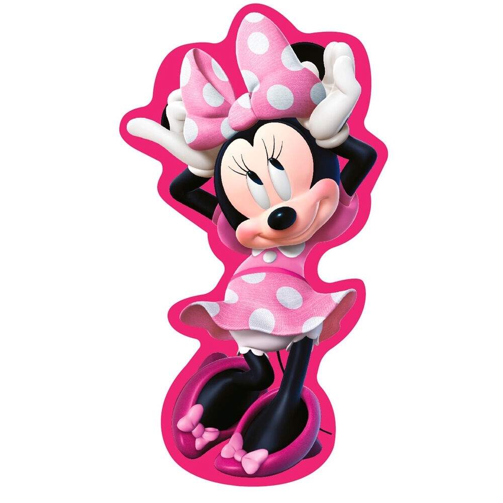 Minnie Mouse 3D pude til børn, blød og behagelig