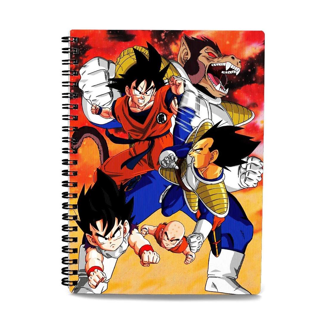 Goku vs Vegeta A2 Notebook för Dragon Ball Z-fans | Hem & Hobby | Pryloteket