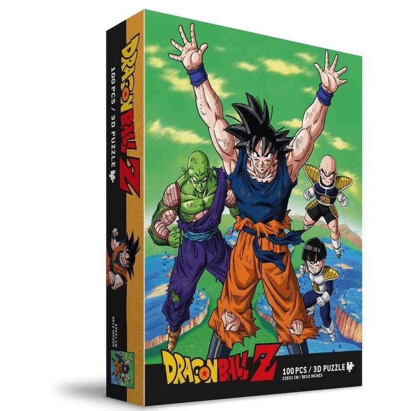 Dragon Ball Z Namek Heroes 3D-puslespil, 100 brikker