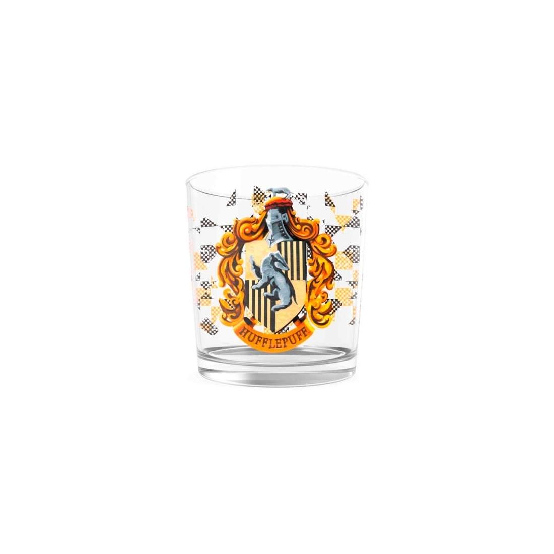 Hufflepuff Logo Glass – Officiell Harry Potter-varor | Hem & Hobby | Pryloteket