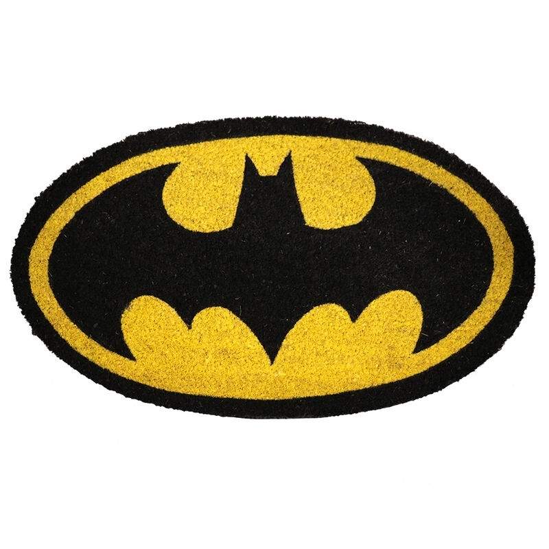 Batman Logo dørmåtte til hjemmeindgang, indendørs/udendørs brug
