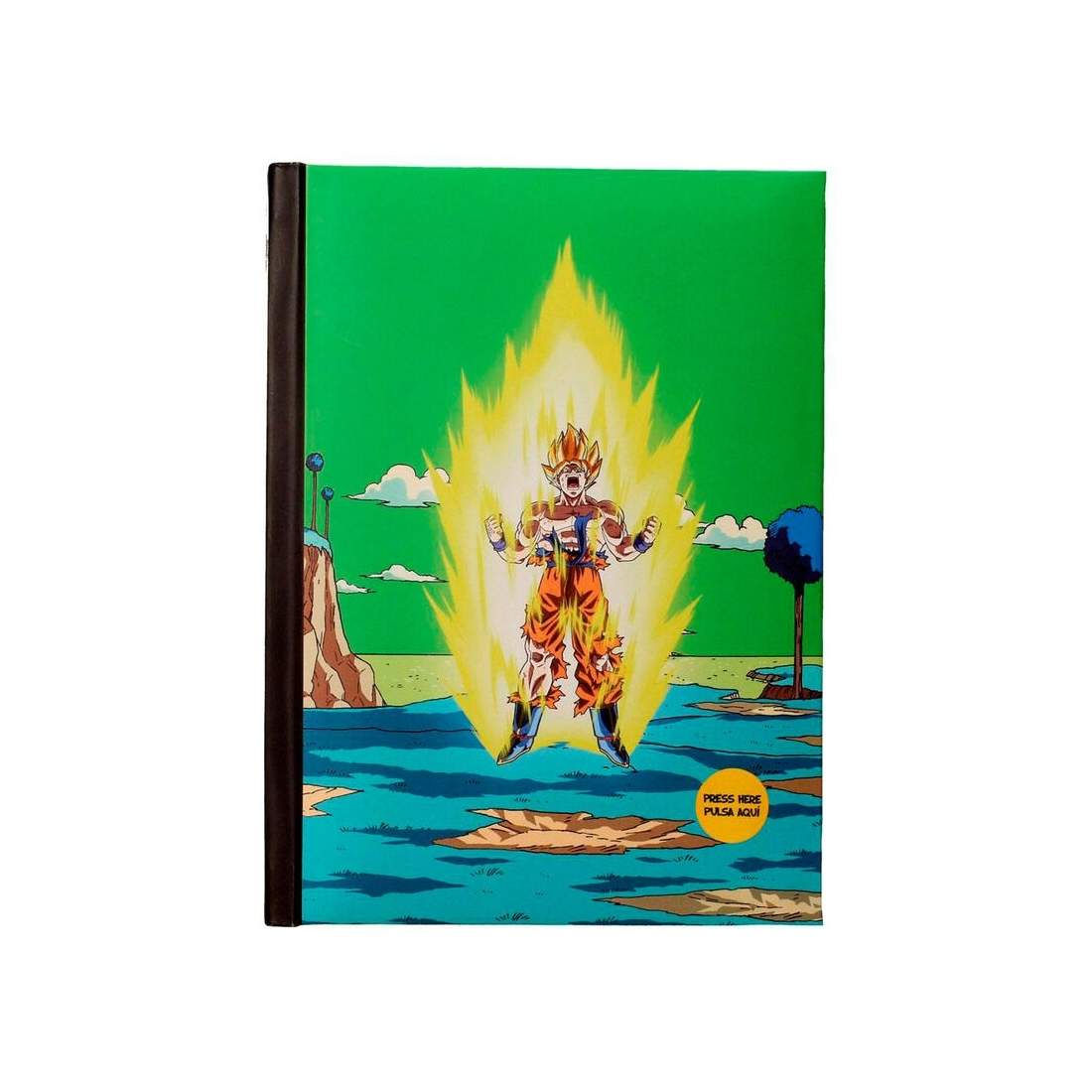 Dragon Ball Z Namek Final Battle Notebook med LED-ljus | Hem & Hobby | Pryloteket