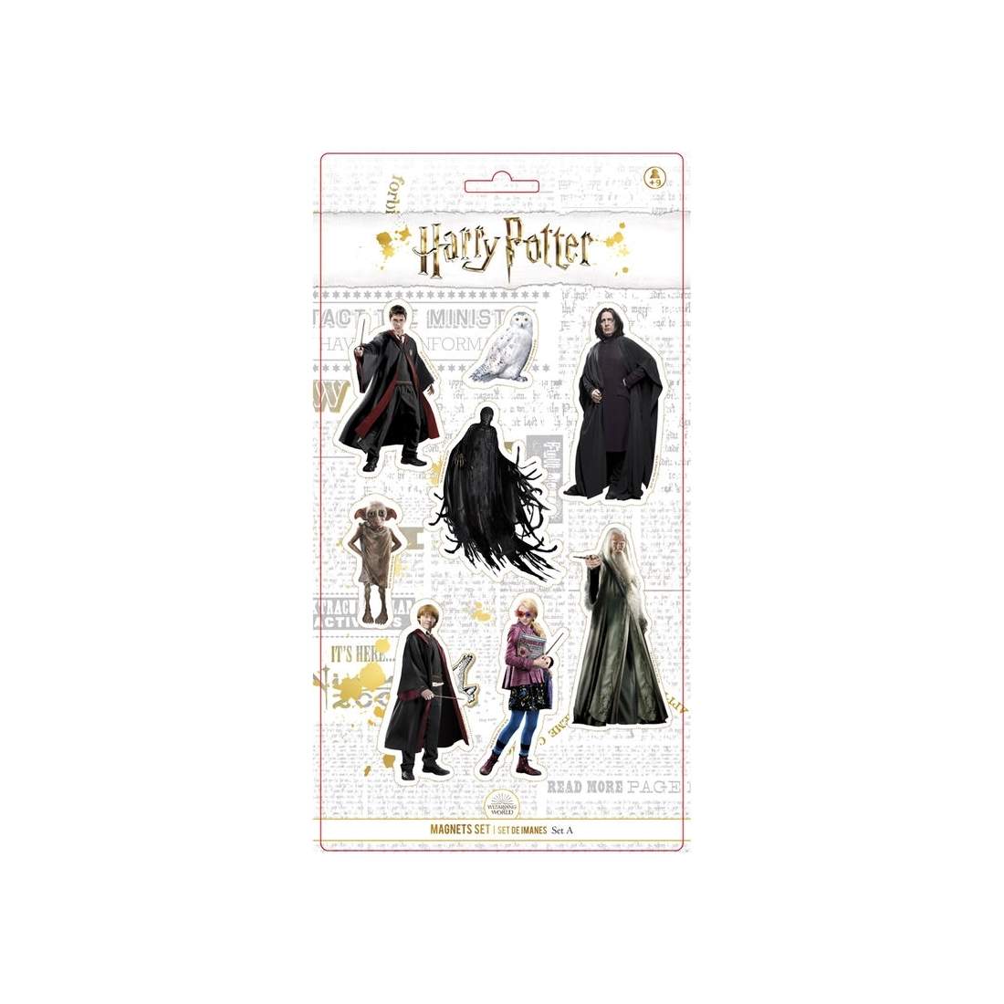 Harry Potter Characters Magnet Set - 8 unika mönster | Hem & Hobby | Pryloteket