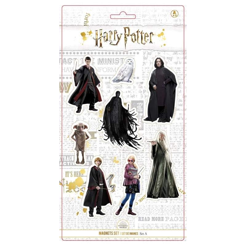 Harry Potter-figurer magnetsæt - 8 unikke designs