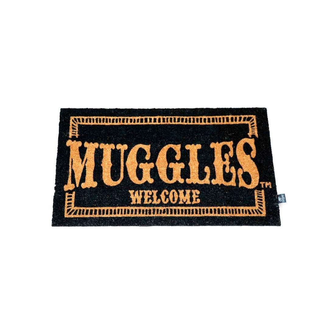Muggles Welcome Dörrmatta för entrén, slitstarkt material | Hem & Hobby | Pryloteket