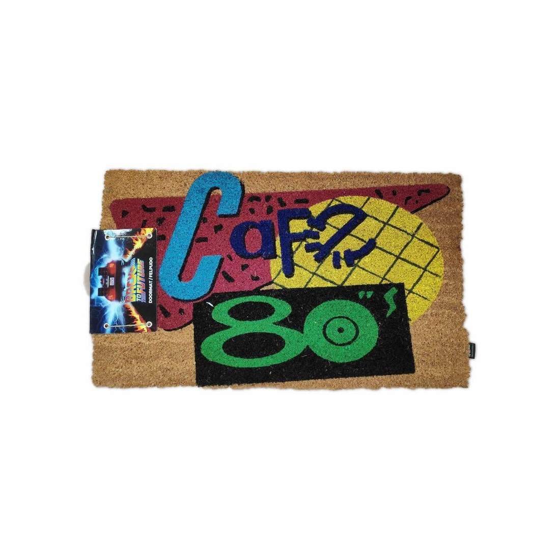 Tillbaka till framtiden 80-tals kaffedörrmatta, slitstarkt gummi, halkfri | Hem & Hobby | Pryloteket