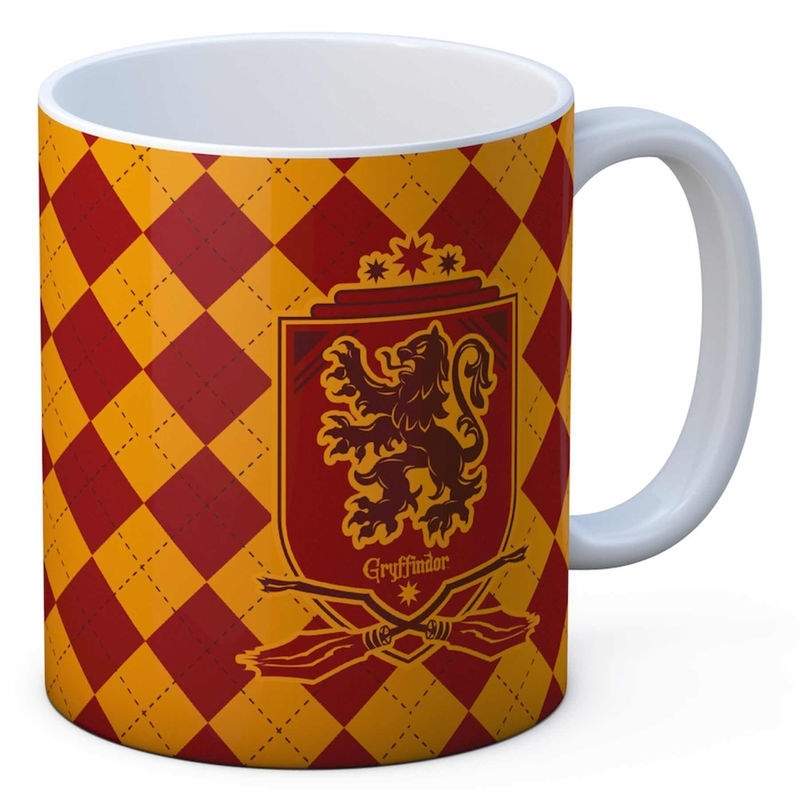 Gryffindor krus, keramik, 11 oz, perfekt til varme drikke
