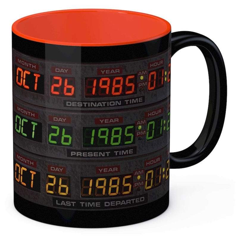 Tilbage til fremtiden Delorean-krus - Keramik, 11 oz Kapacitet