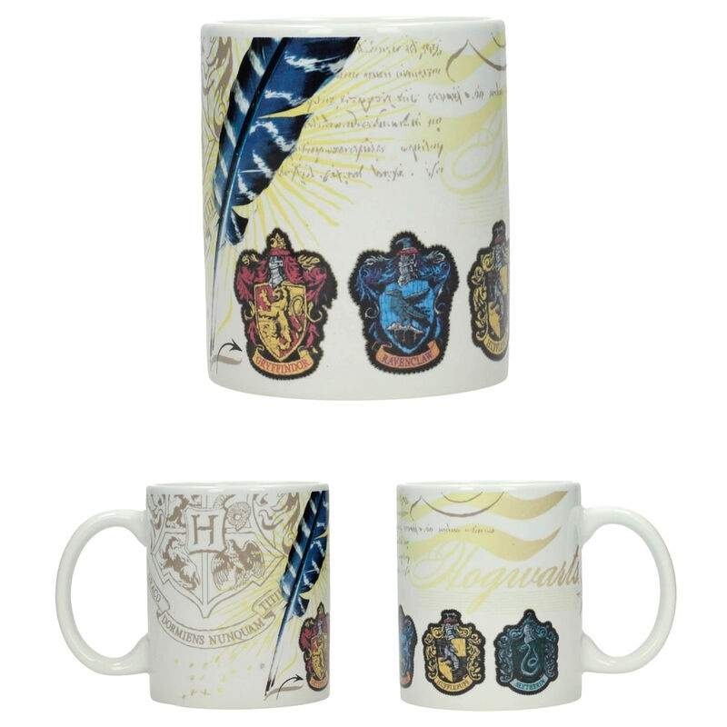 Hogwarts krus, keramik, 11 oz, ideel til Harry Potter-fans