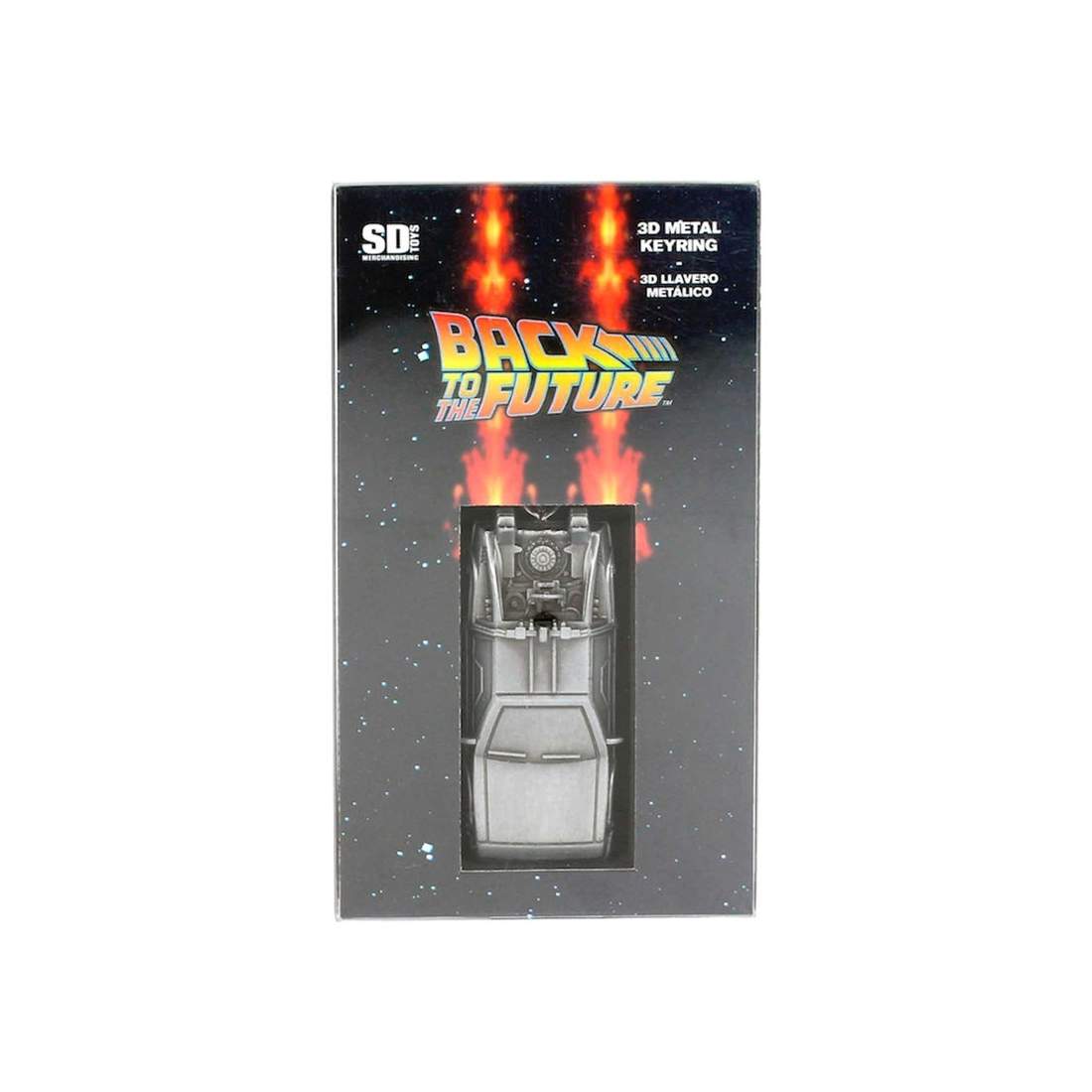 3D-metallnyckelring av Tillbaka till framtidens Delorean-modell | Hem & Hobby | Pryloteket