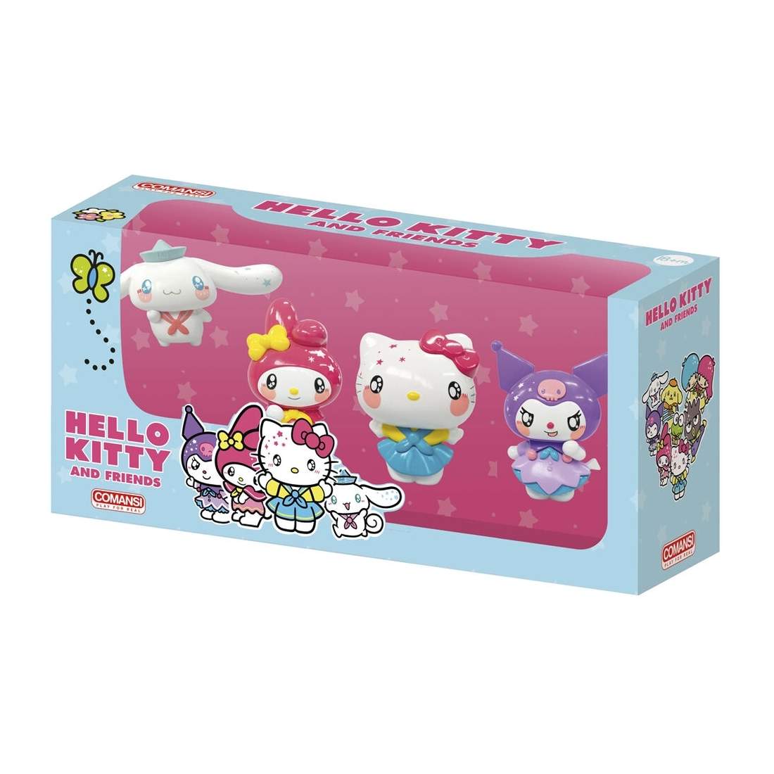 Hello Kitty Friends Pack med 4 samlarfigurer | Hem & Hobby | Pryloteket