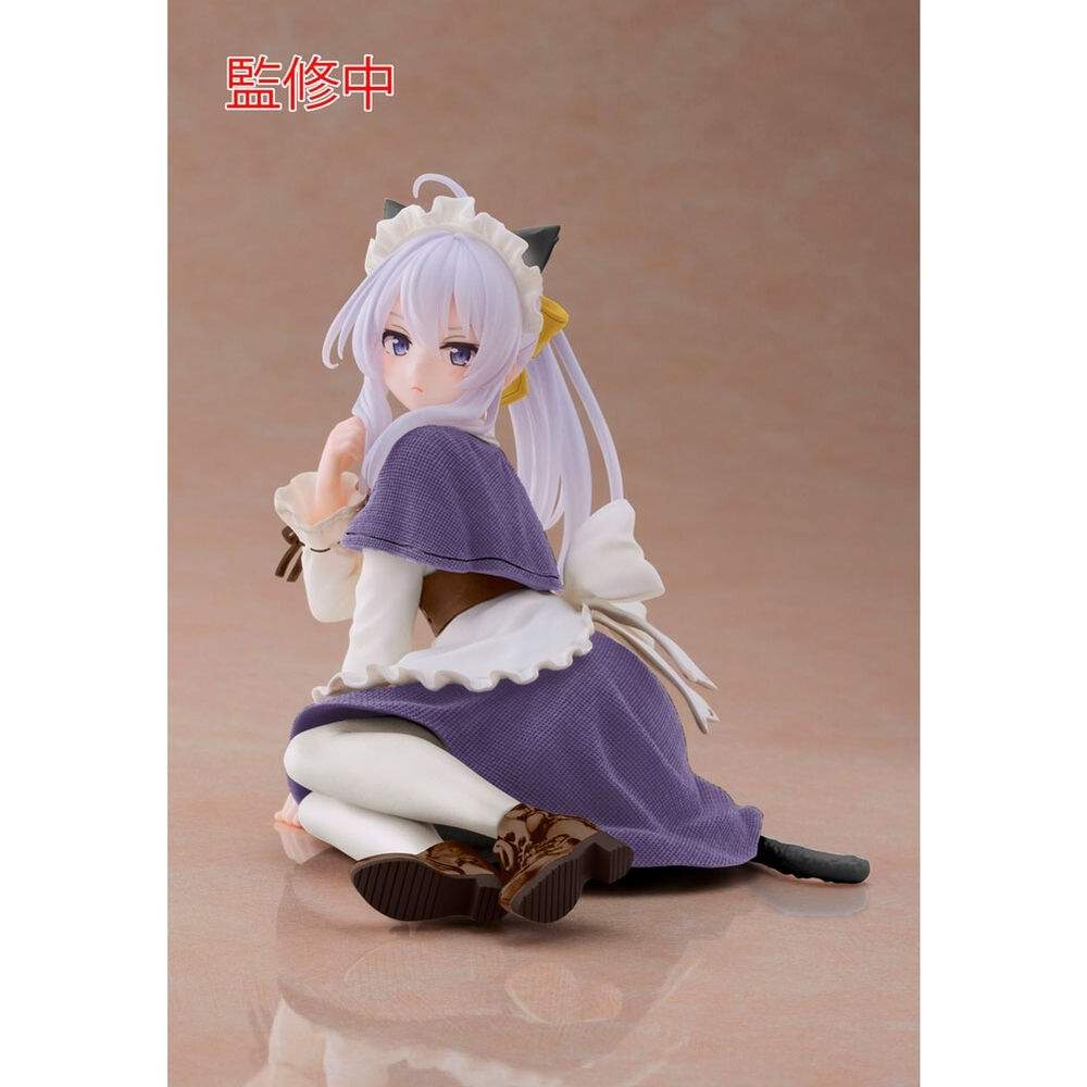 Elaina Cat Maid Figur - 13 cm Desktop Collectible, Renewal Edition