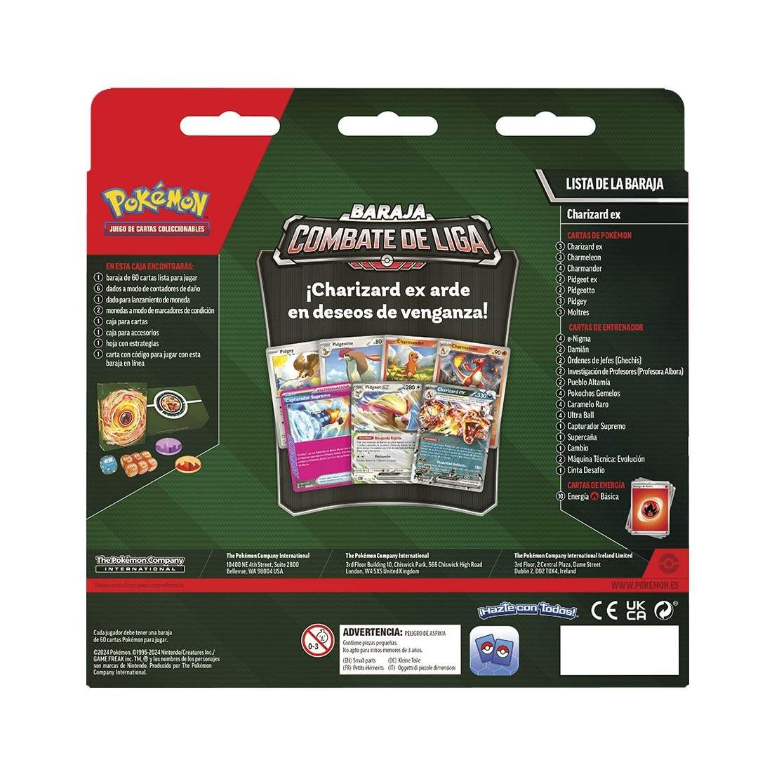 Charizard Collectible Card Game - Spanska utgåvan | Hem & Hobby | Pryloteket