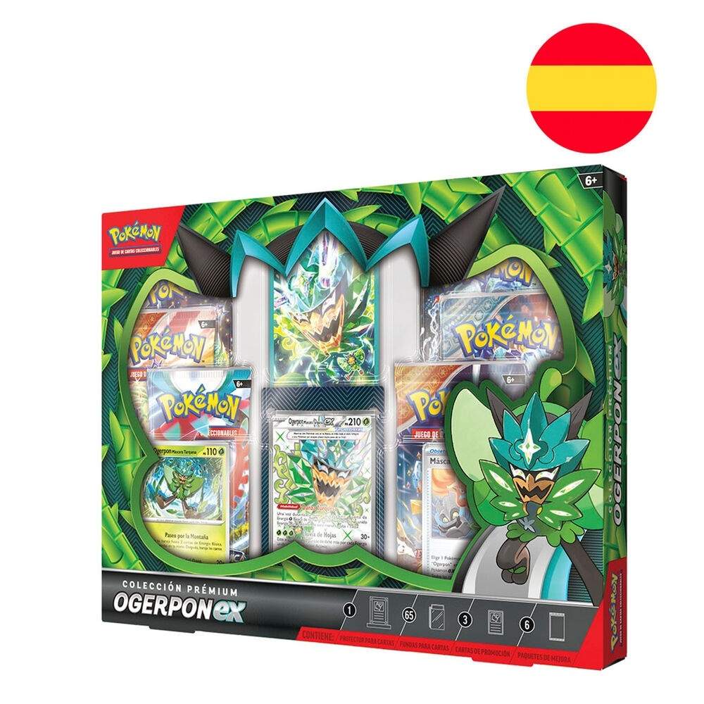 Spansk Pokémon Collectible Card Game Box – 60 kort inkluderet