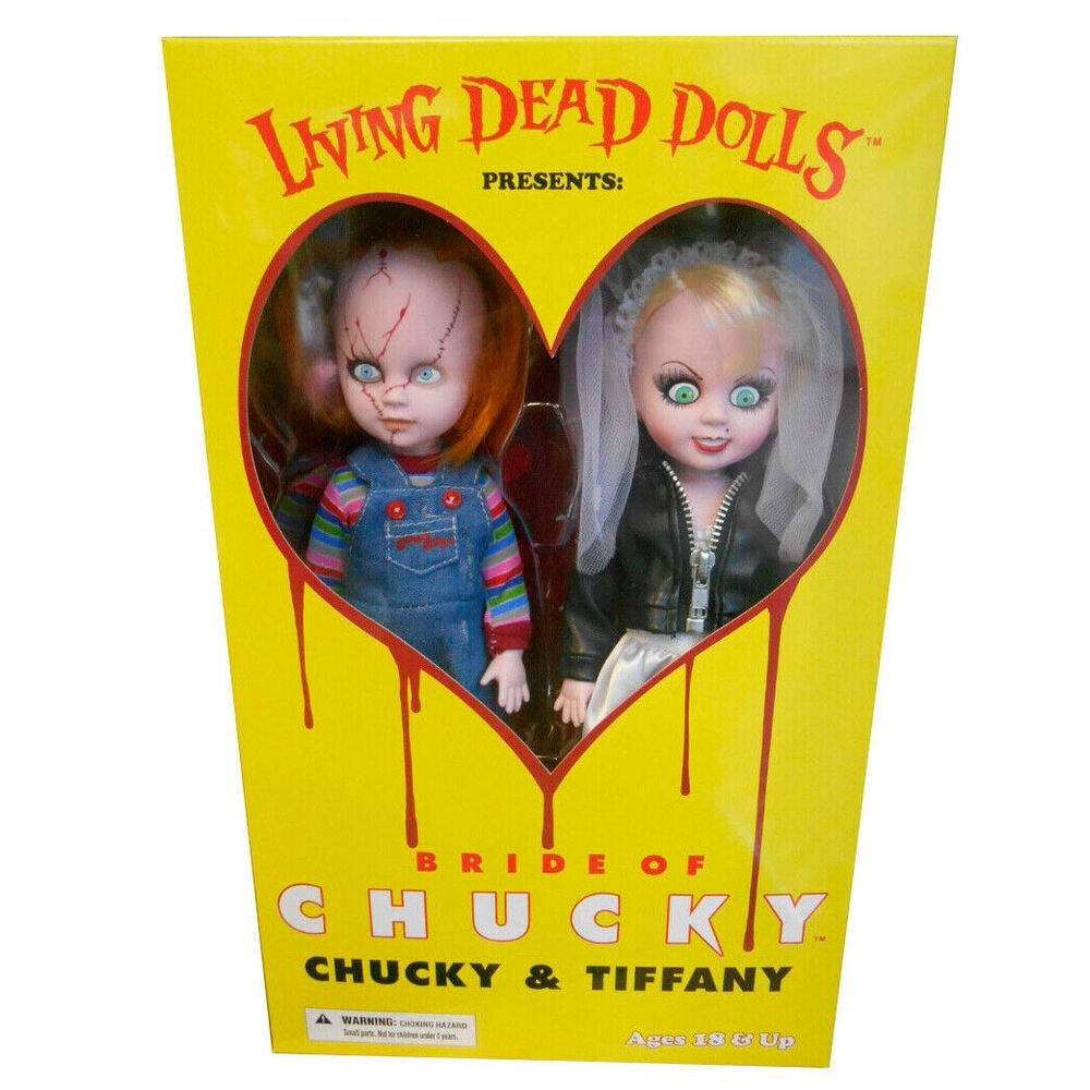 Chucky ja Tiffany Living Dead -nuket - 25 cm figuuripakkaus