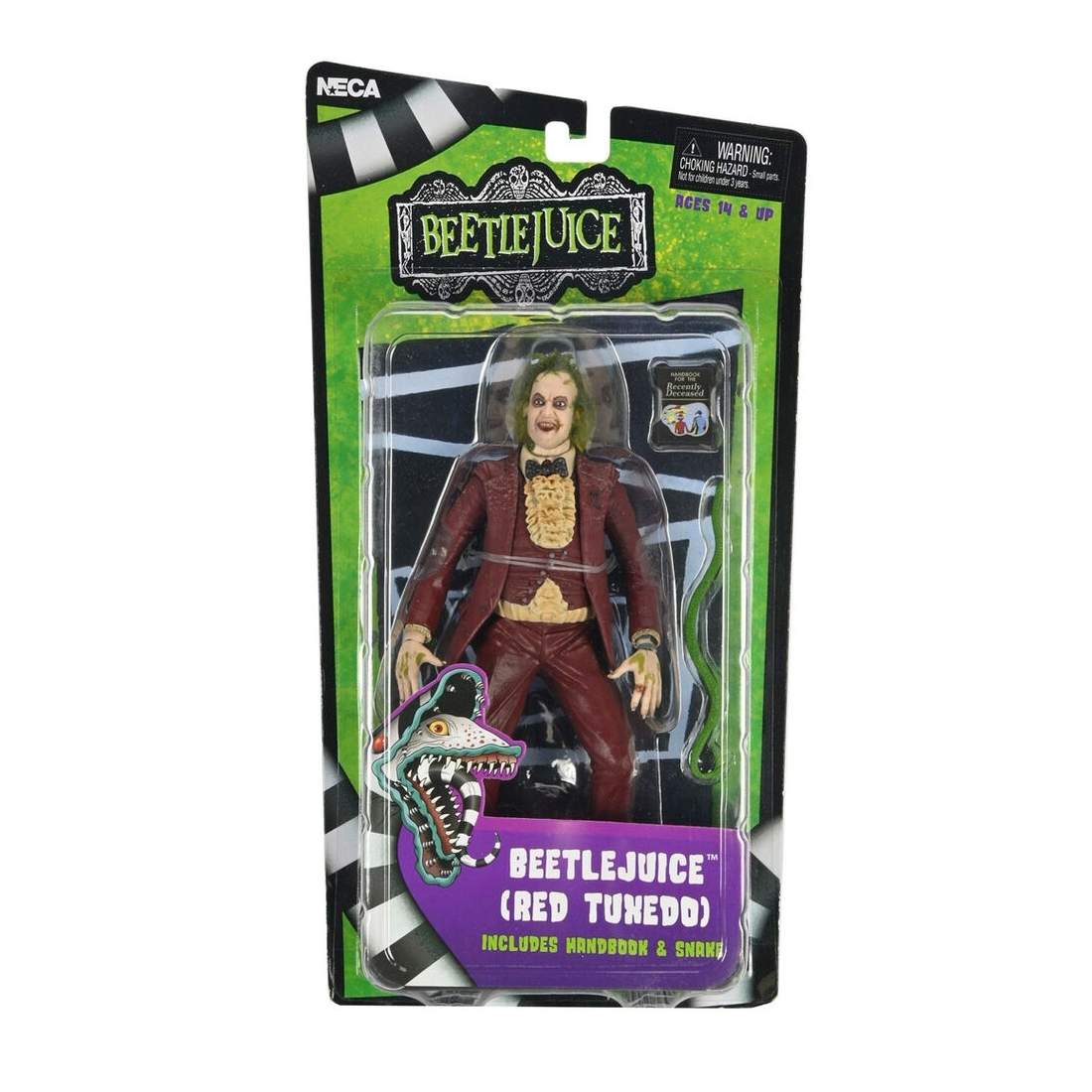 Beetlejuice 18 cm Röd Smokingfigur – Samlarfilmsmemorabilia | Hem & Hobby | Pryloteket