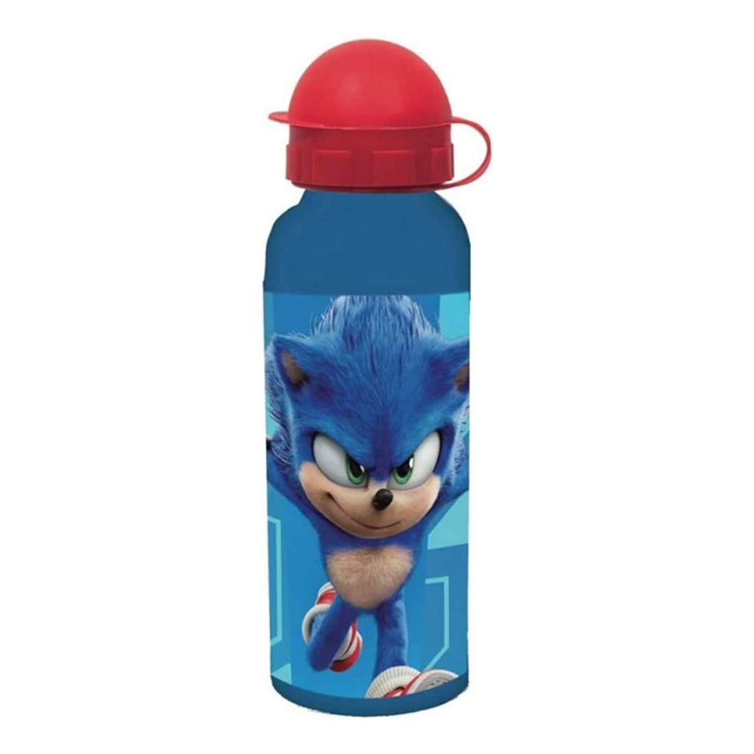 Sonic The Hedgehog 520ml vattenflaska i aluminium | Hem & Hobby | Pryloteket