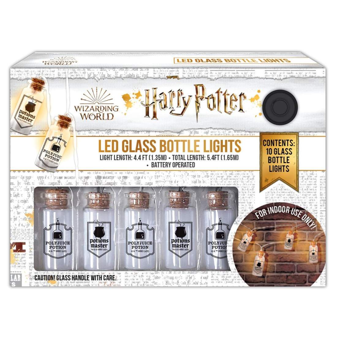 Harry Potter LED-flasklampor för heminredning, festbruk | Hem & Hobby | Pryloteket