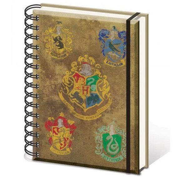 Hogwarts A5-anteckningsbok för skola, skrivande eller journalföring | Hem & Hobby | Pryloteket