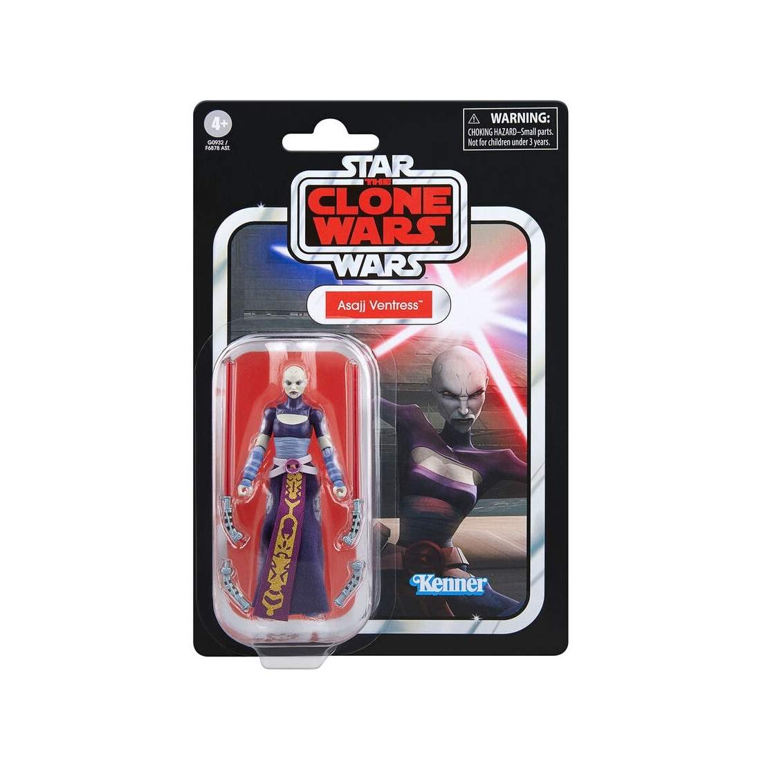 Asajj Ventress Action Figur 9,5 cm - Star Wars The Clone Wars | Hem & Hobby | Pryloteket
