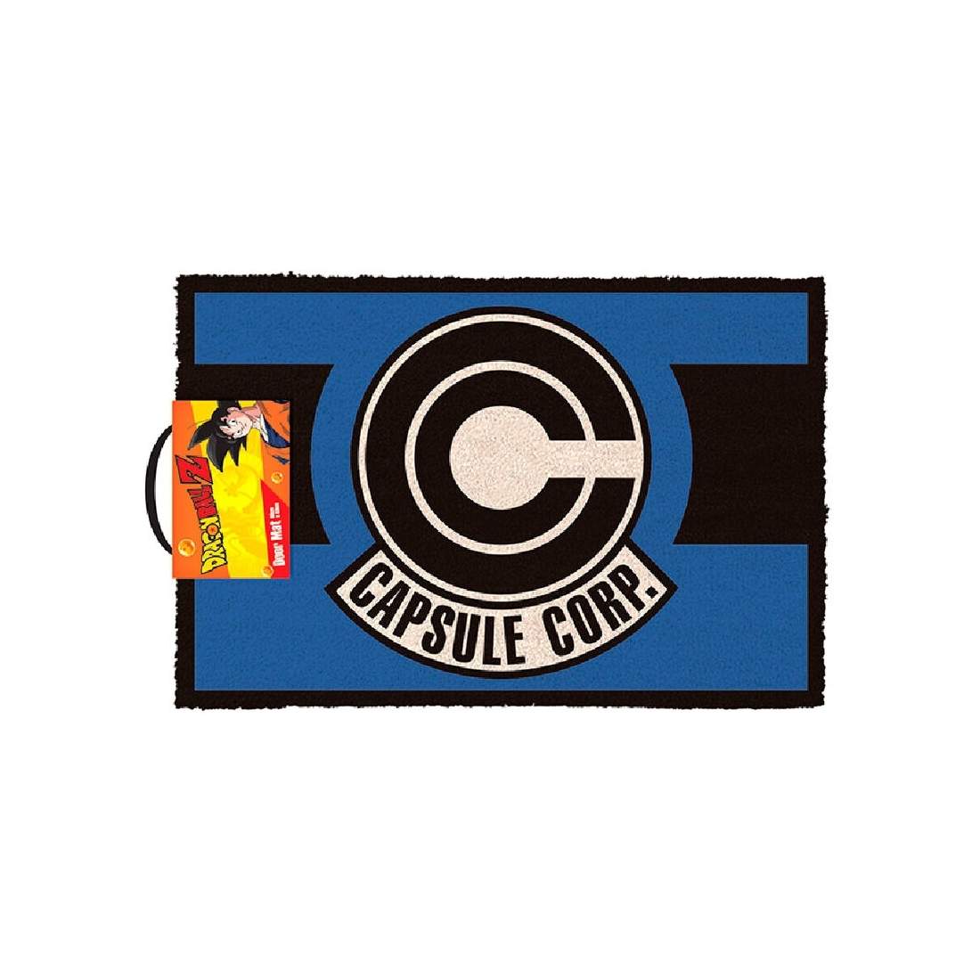 Dragon Ball Z Dörrmatta - Capsule Corp Design, slitstarkt material | Hem & Hobby | Pryloteket