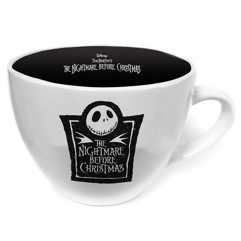 Nightmare Before Christmas Cappuccino-krus, keramik, 12 oz