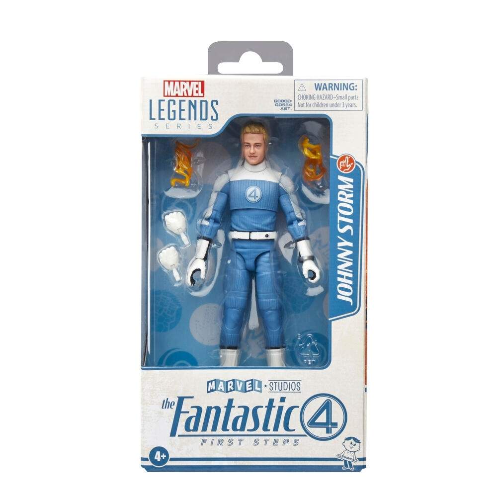 Fantastisk 4 Johnny Storm Action Figur 15 cm, samlarleksak | Hem & Hobby | Pryloteket
