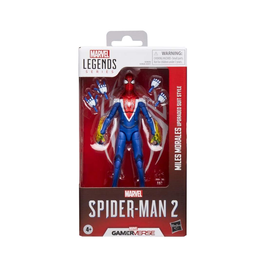 Spider-Man 2 Miles Morales uppgraderad kostymfigur, 15 cm | Hem & Hobby | Pryloteket