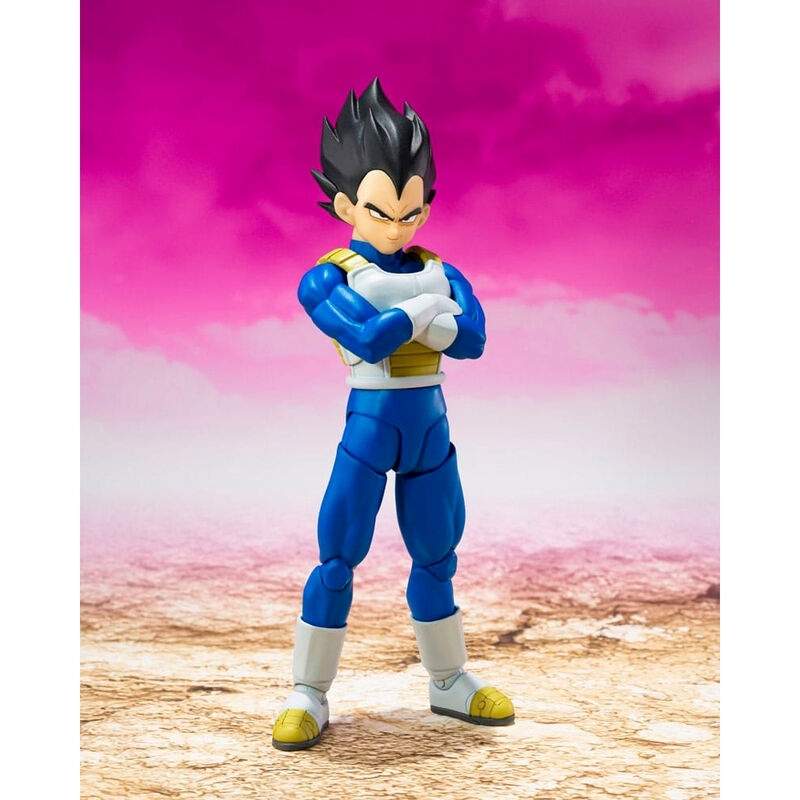 Vegeta Daima S.H. Figuarts figur, 14 cm samleobjekt actionlegetøj