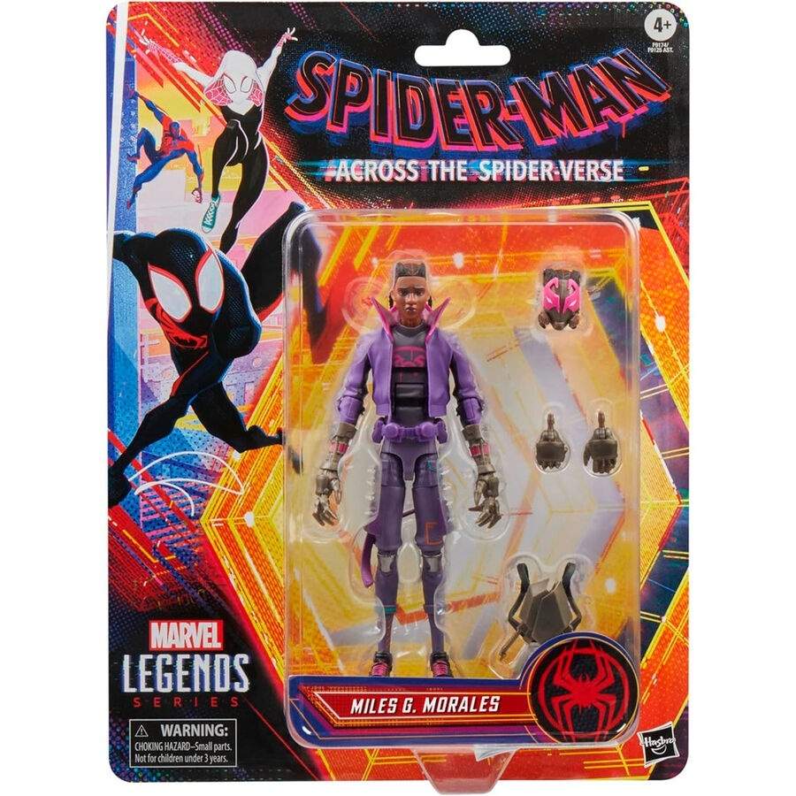 Spider-Man Miles Morales figur, 15 cm samlelegetøj