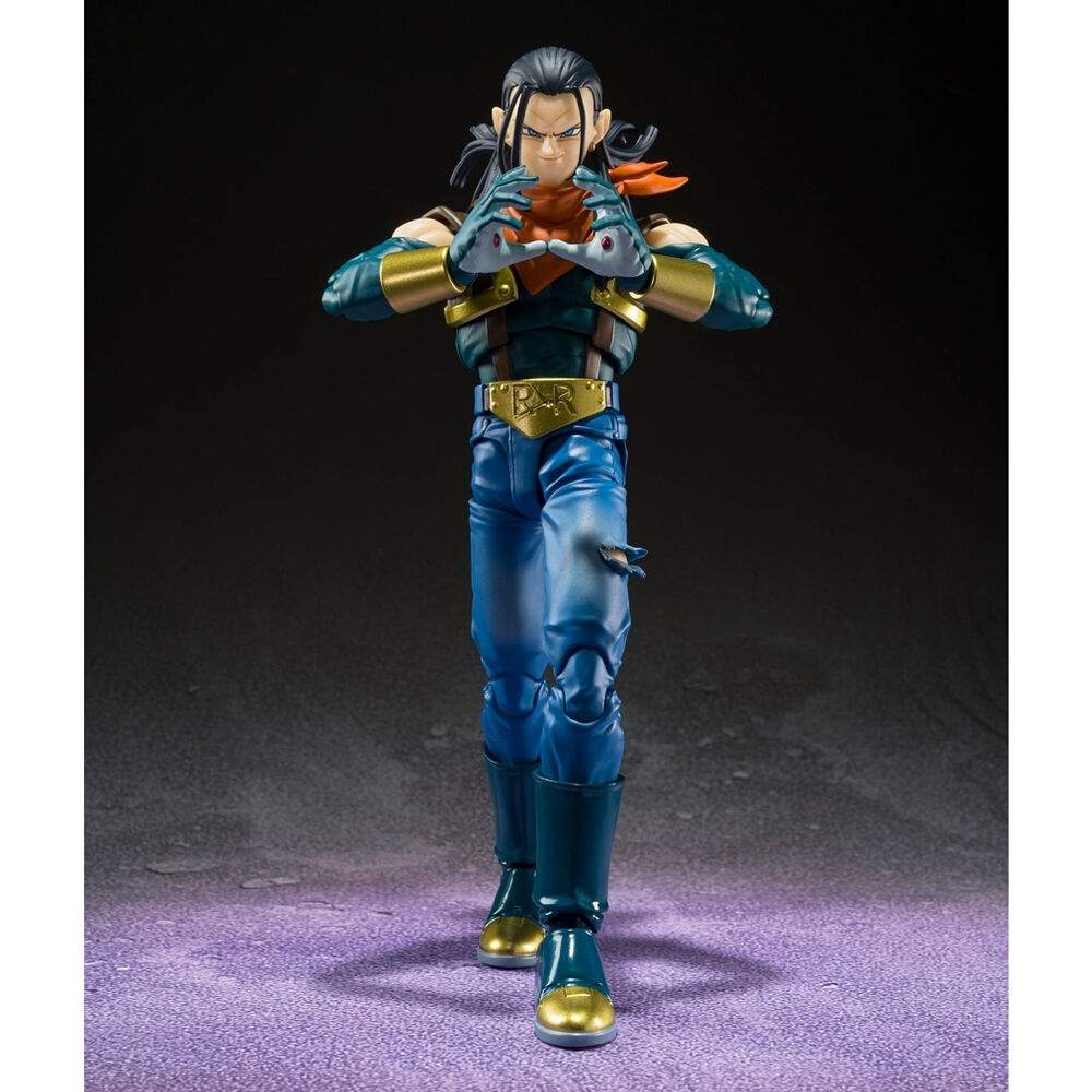 Super Android 17 Figuarts figuuri, 20 cm keräilylelu