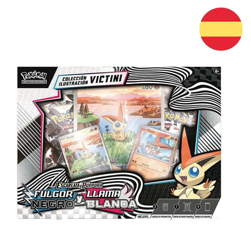 Victini Blistersæt med samlekort - spansk udgave