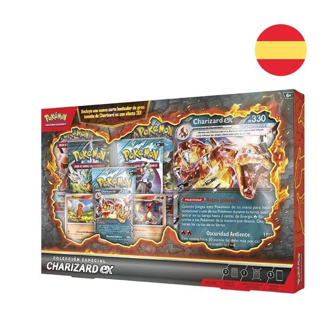 Pokemon Charizard Blisterpack med samlarkort | Hem & Hobby | Pryloteket