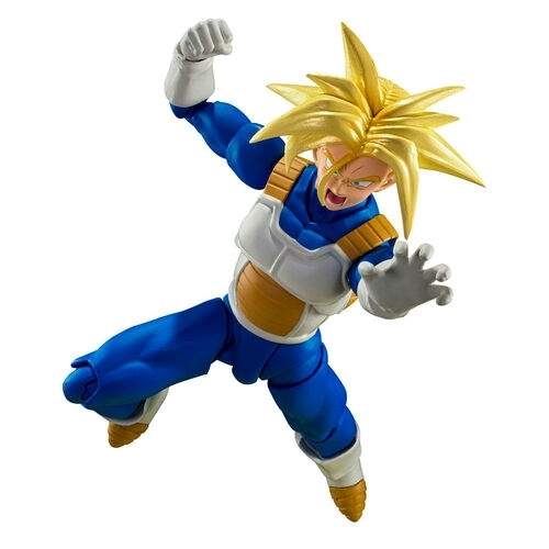 Super Saiyan Trunks S.H. Figuarts figur, 14 cm samleobjekt