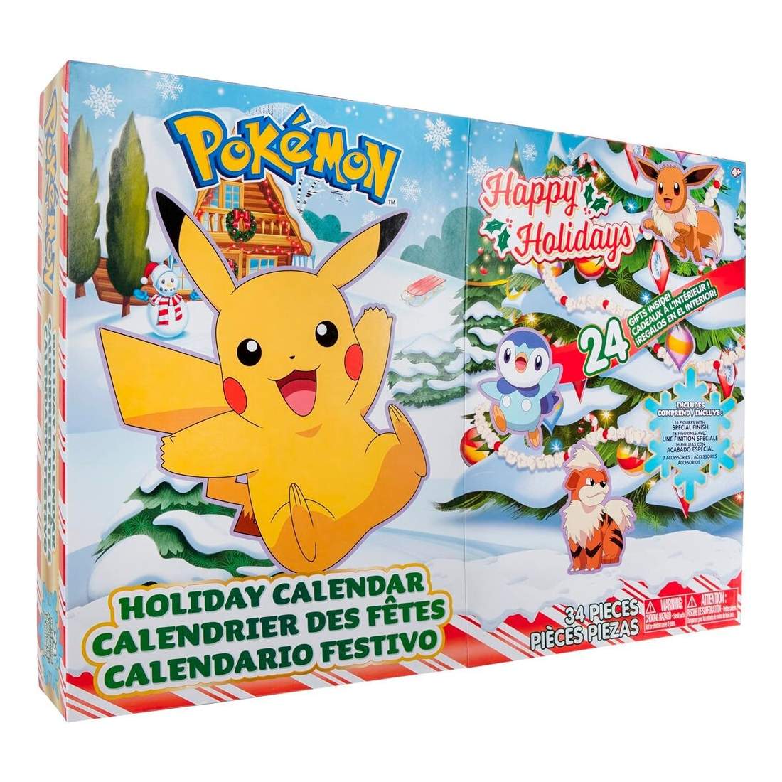 Pokémons adventskalender med 24 samlarfigurer och överraskningar | Hem & Hobby | Pryloteket