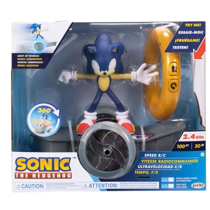 Radiostyret skateboard til Sonic the Hedgehog Fans